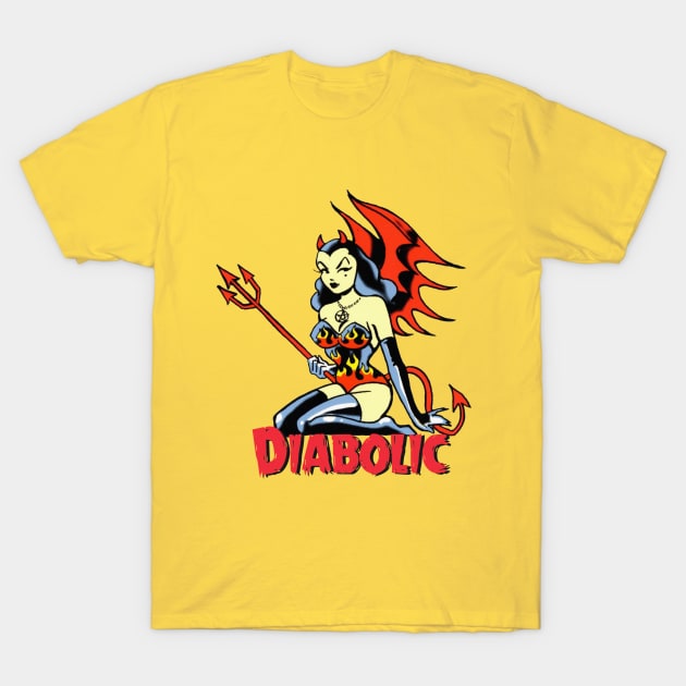 Winged She-Devil T-Shirt by ElijahBarns